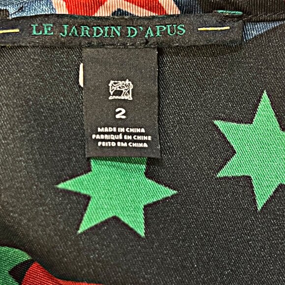 Scotch & Soda Le Jardin D' Apus Open Back Blouse Sleeveless Multicolor RARE Top - Picture 11 of 13